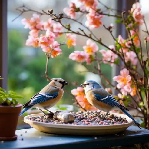 Attract Birds to Your Backyard by providing Food