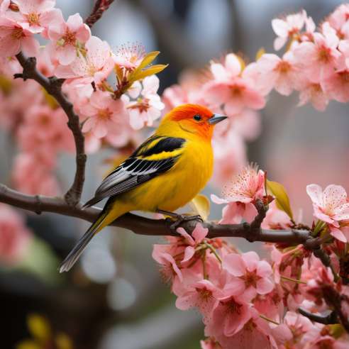 Attract Birds to Your Backyard by providing Planting Native Trees and Shrubs
