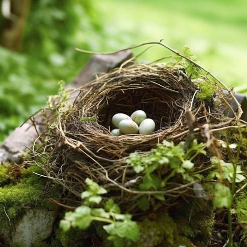 Provide Nesting Materials to bird