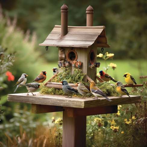 Feeding Birds