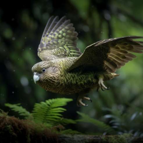 Kakapo bird 