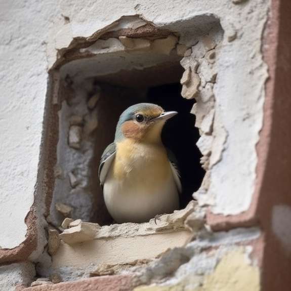 The Aftermath: Prevention and Cleanup- remove birds from house walls