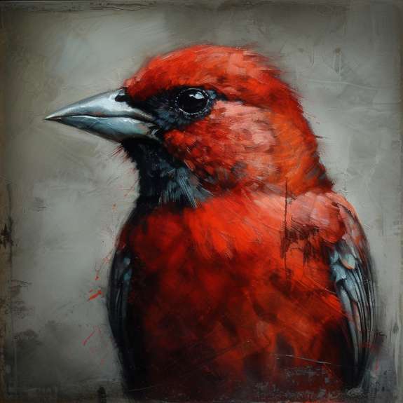 Red Birds Connection with the Spirit World